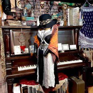 Elegant Witchy Evening Gown